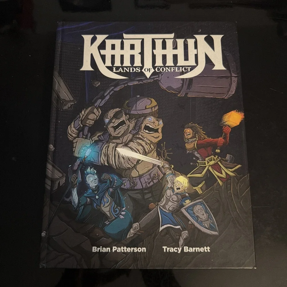 Karthun: Lands of Conflict Fantasy RPG - 2017 Evil Hat Hardcover SIGNED 31/100